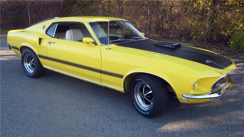 1969 FORD MUSTANG MACH 1 FASTBACK