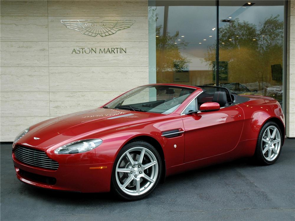 2008 ASTON MARTIN VANTAGE CONVERTIBLE