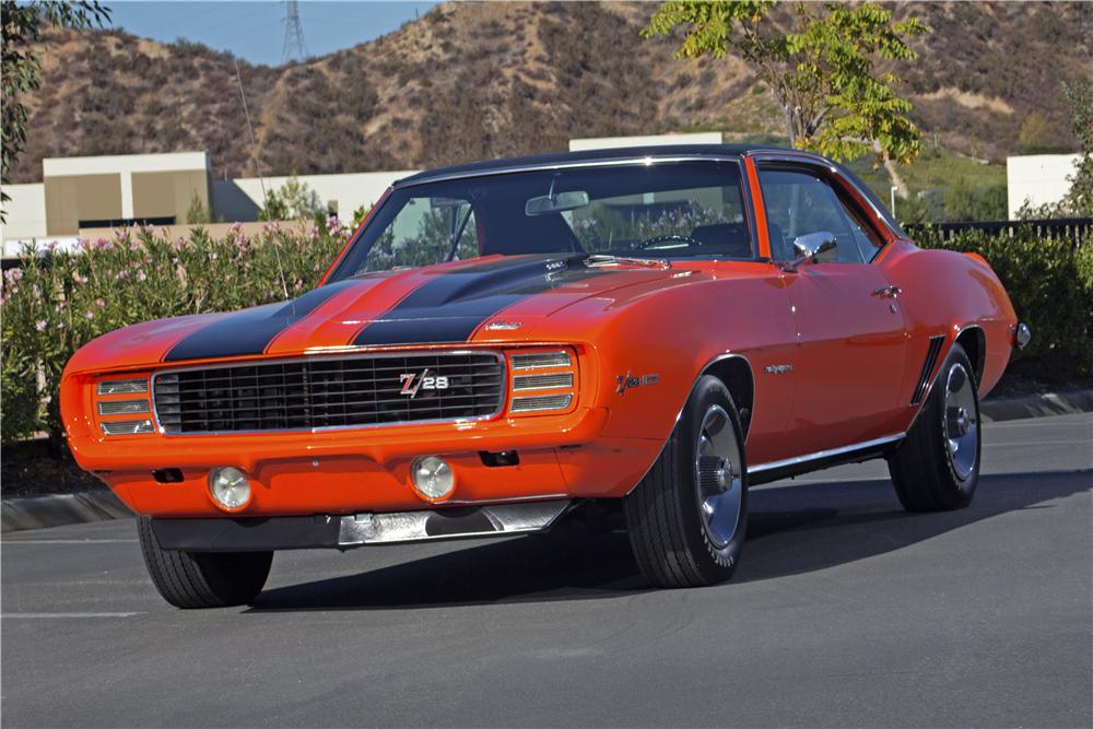 1969 CHEVROLET CAMARO Z/28 RS 2 DOOR HARDTOP