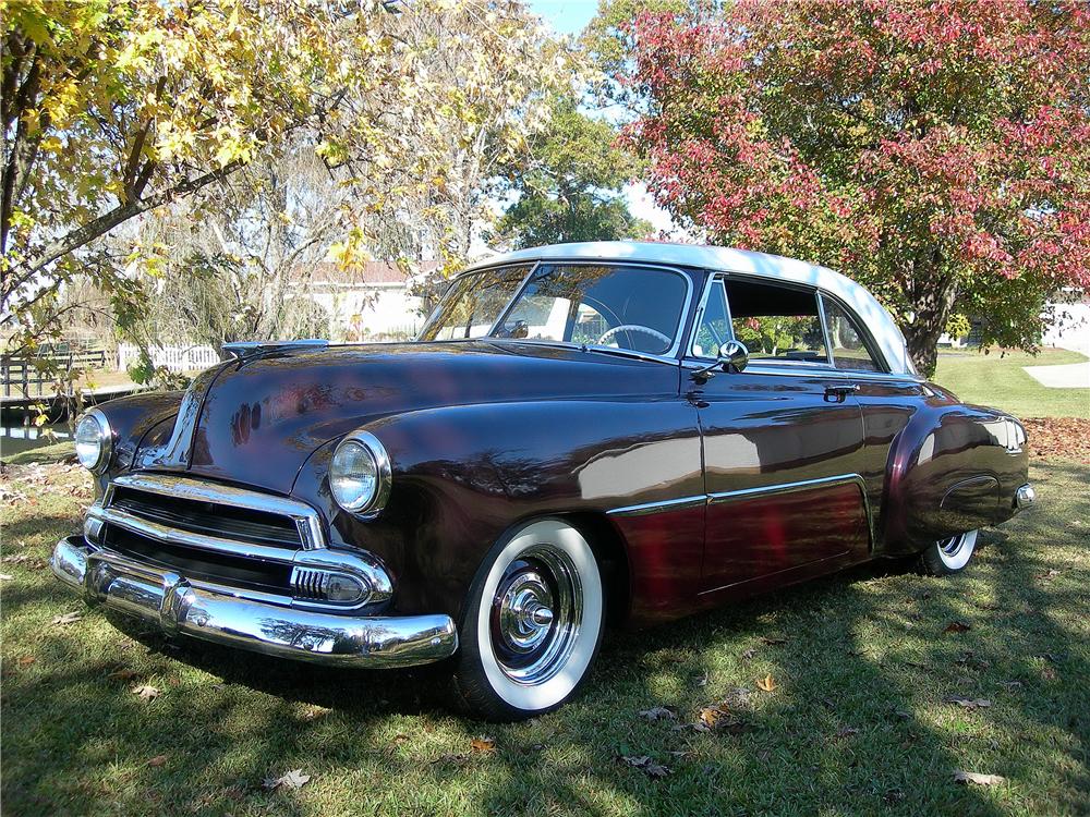 1951 CHEVROLET BEL AIR CUSTOM 2 DOOR HARDTOP