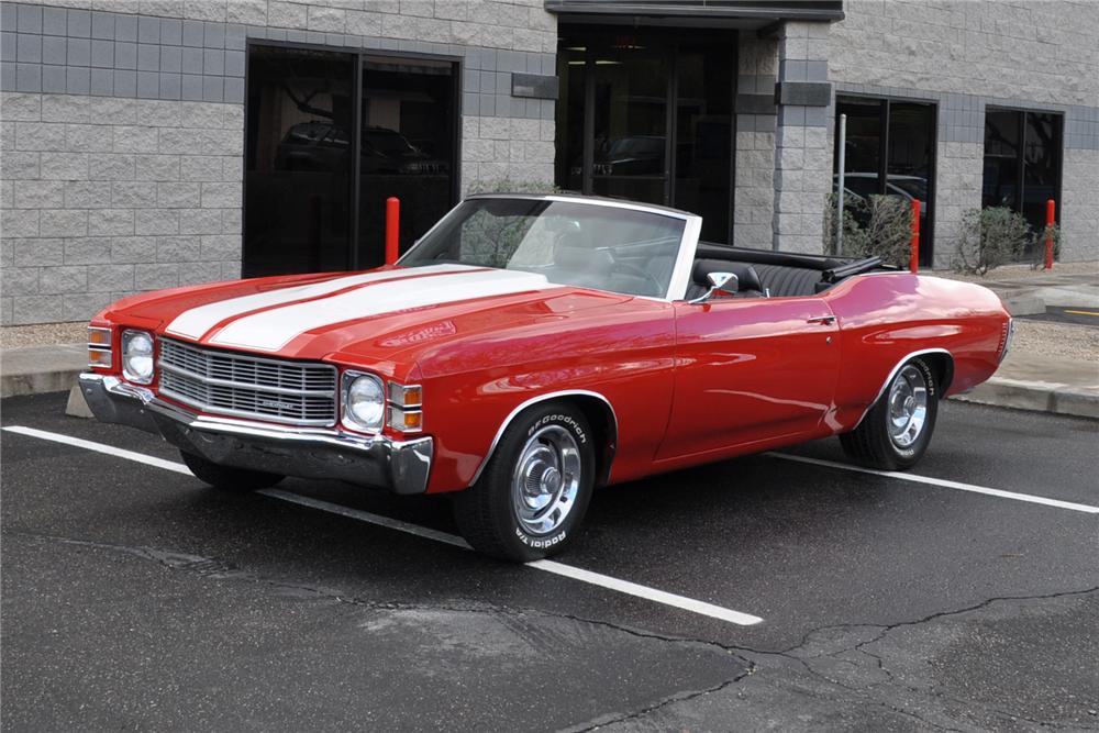 1971 CHEVROLET CHEVELLE CONVERTIBLE