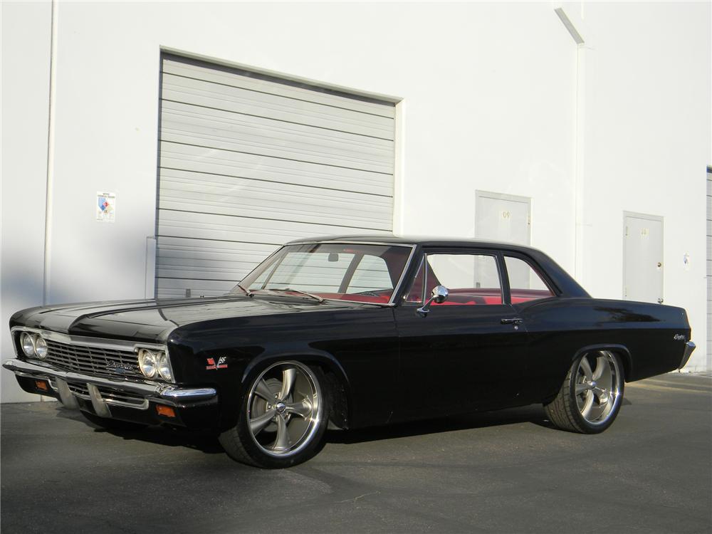 1966 CHEVROLET BISCAYNE CUSTOM 2 DOOR SEDAN