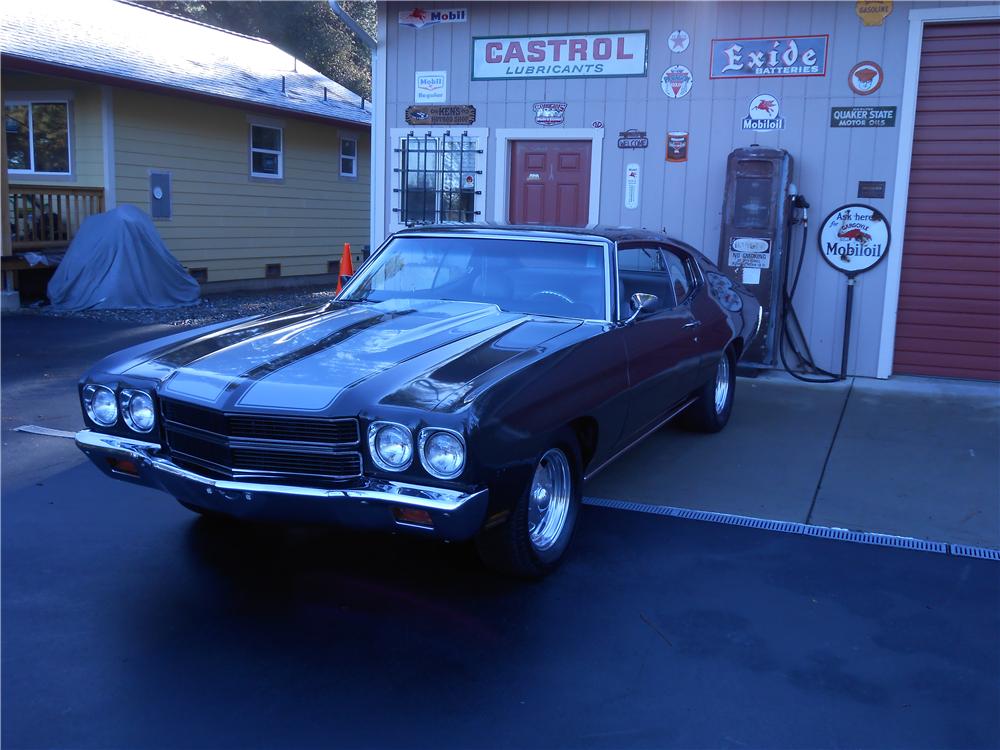 1970 CHEVROLET CHEVELLE CUSTOM 2 DOOR HARDTOP