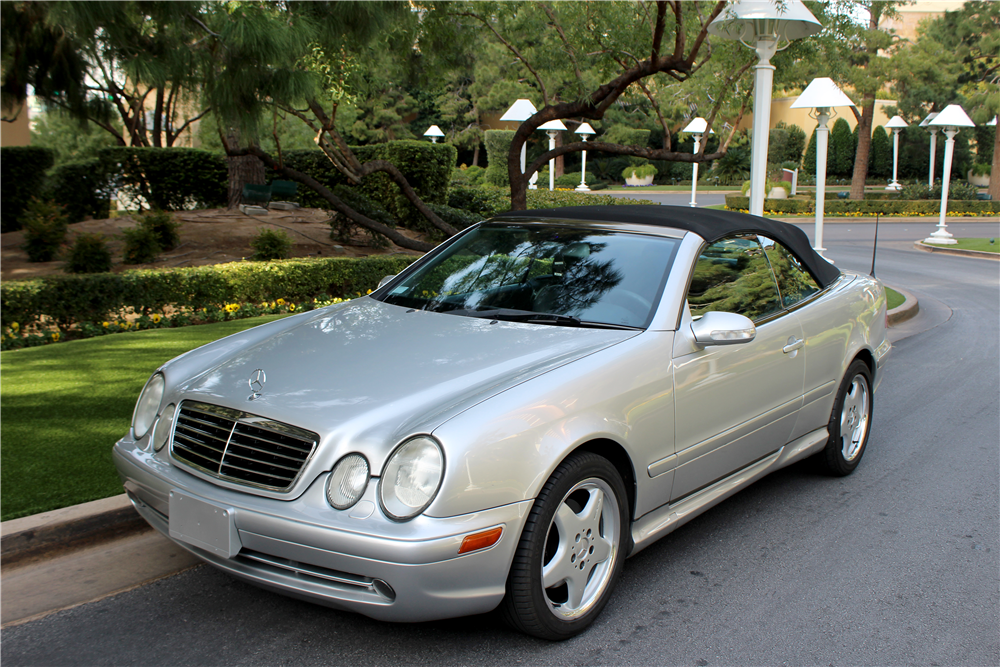 2000 MERCEDES-BENZ CLK430 CONVERTIBLE