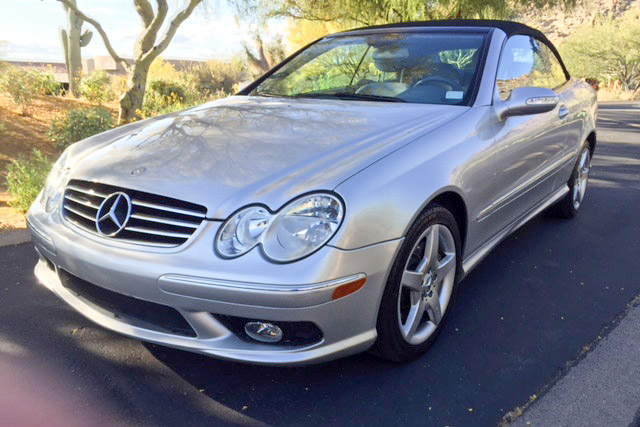 2005 MERCEDES-BENZ CLK500 CONVERTIBLE