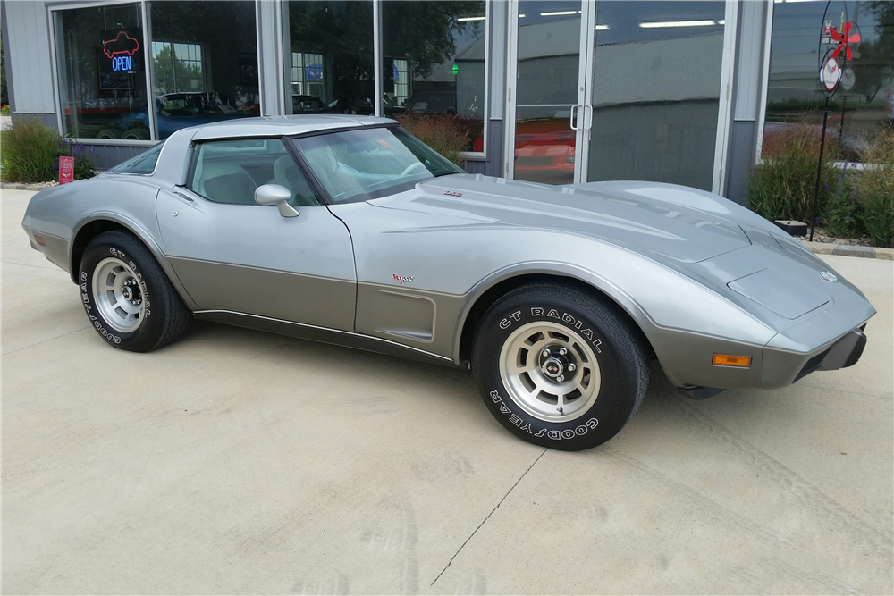 1978 CHEVROLET CORVETTE SILVER ANNIVERSARY COUPE