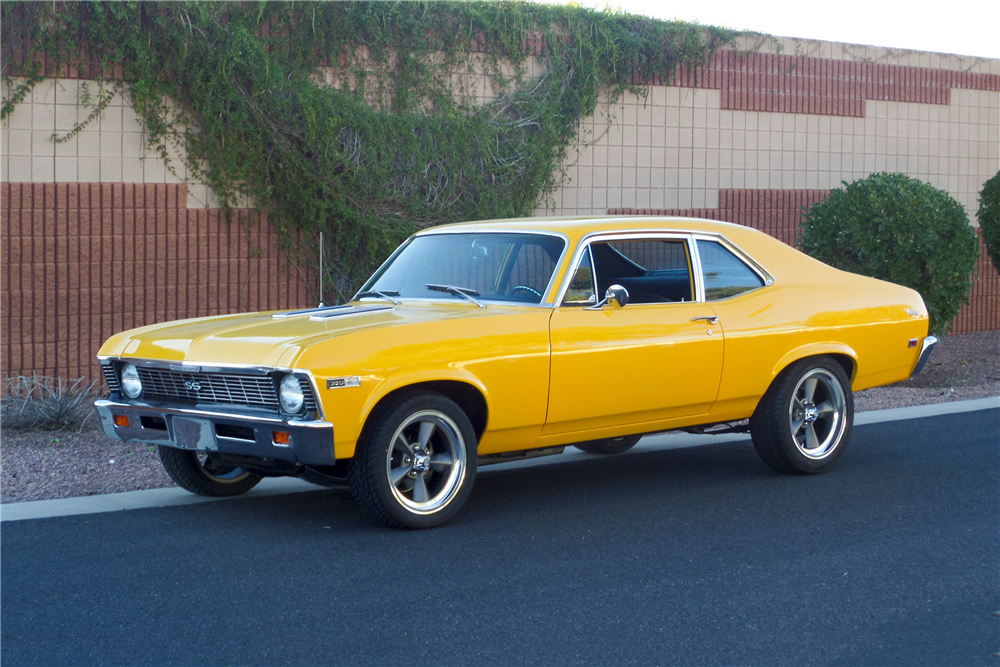 1968 CHEVROLET NOVA SS CUSTOM COUPE