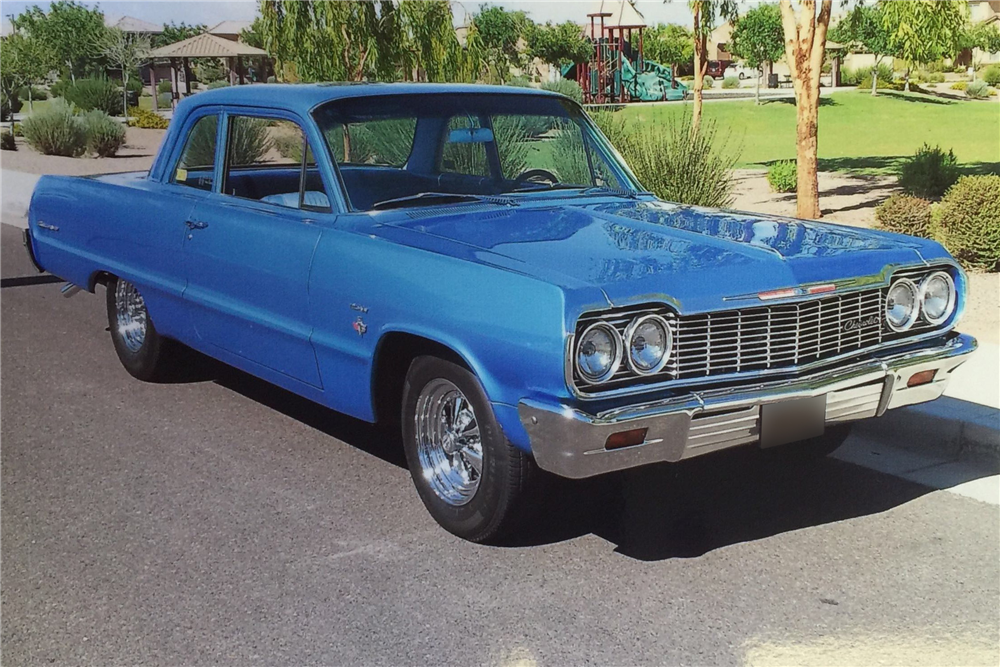 1964 CHEVROLET BISCAYNE CUSTOM 2-DOOR POST