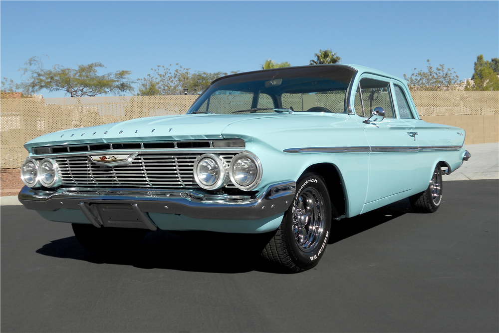 1961 CHEVROLET BEL AIR 2-DOOR POST