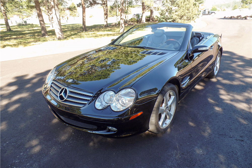 2004 MERCEDES-BENZ SL600 CONVERTIBLE