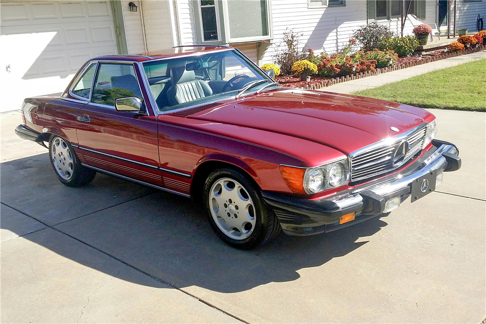 1986 MERCEDES-BENZ 560SL ROADSTER