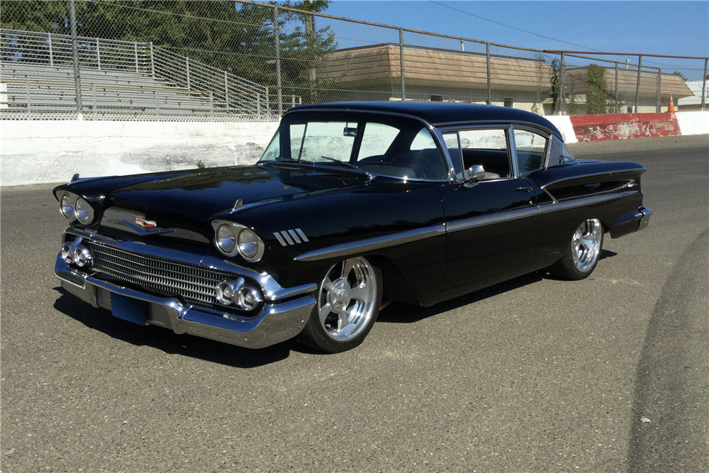 1958 CHEVROLET BEL AIR 2-DOOR POST