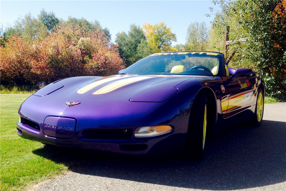 1998 CHEVROLET CORVETTE INDY PACE CAR CONVERTIBLE