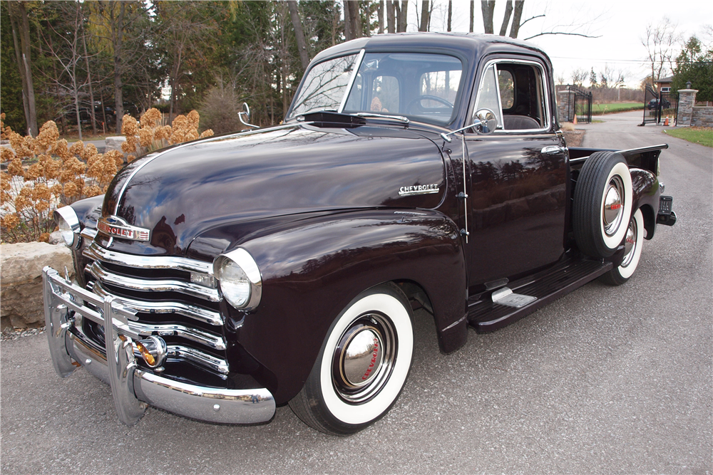 1953 CHEVROLET 3100 DELUXE 5-WINDOW PICKUP