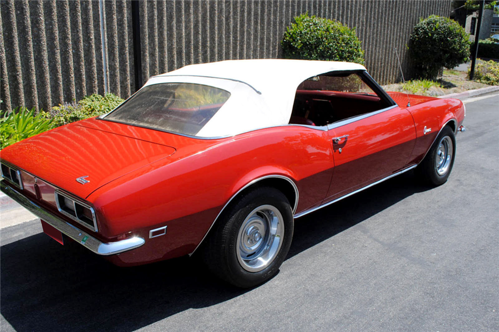 1968 CHEVROLET CAMARO CONVERTIBLE