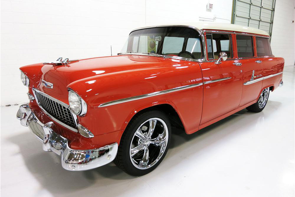 1955 CHEVROLET BEL AIR CUSTOM 4-DOOR WAGON