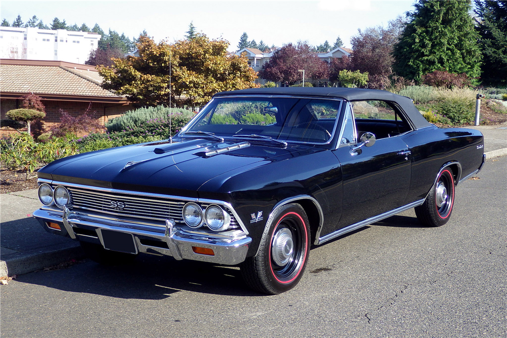 1966 CHEVROLET CHEVELLE SS 396 CONVERTIBLE