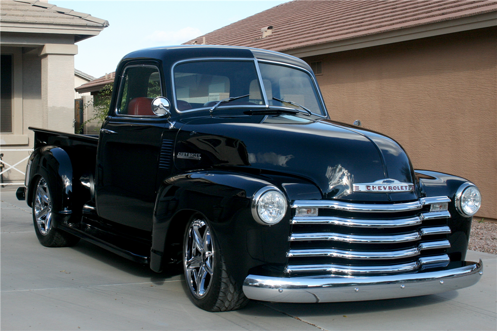 1950 CHEVROLET 3100 5-WINDOW CUSTOM PICKUP