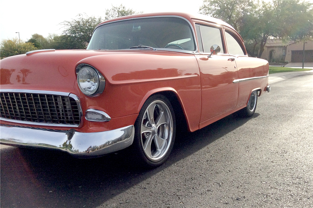 1955 CHEVROLET 210 CUSTOM 2-DOOR POST