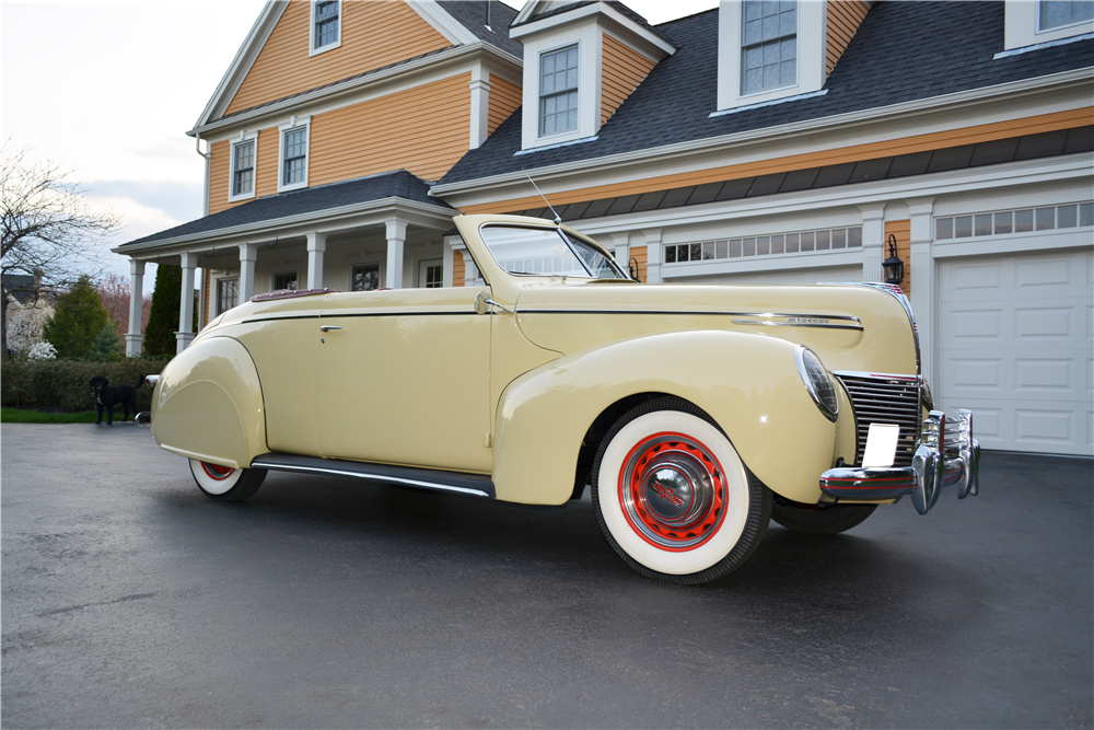 1939 MERCURY 99A CONVERTIBLE