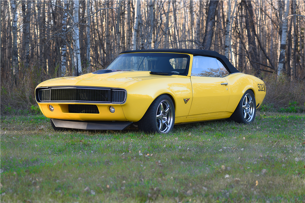 1968 CHEVROLET CAMARO CUSTOM CONVERTIBLE