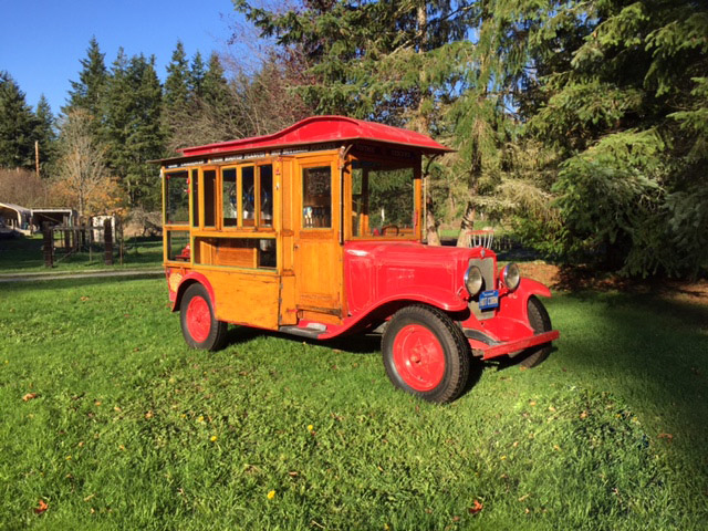 1930 CHEVROLET TP50 DUNBAR POPCORN TRUCK