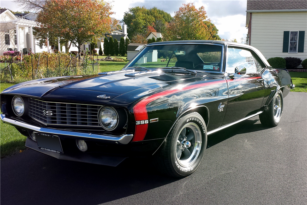 1969 CHEVROLET CAMARO SS CUSTOM COUPE