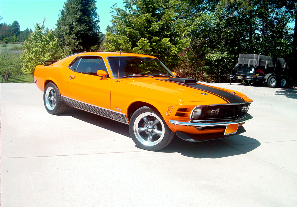 1970 FORD MUSTANG MACH 1 FASTBACK