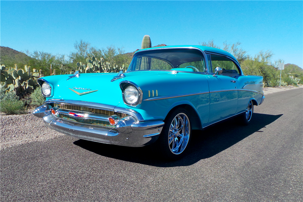 1957 CHEVROLET BEL AIR CUSTOM HARDTOP