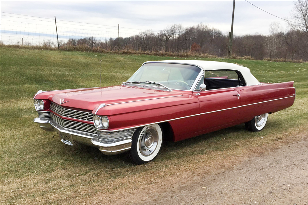 1964 CADILLAC DE VILLE CONVERTIBLE