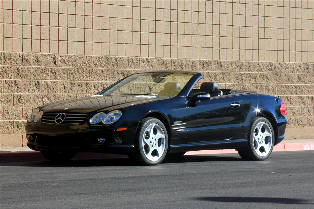 2005 MERCEDES-BENZ SL500 CONVERTIBLE