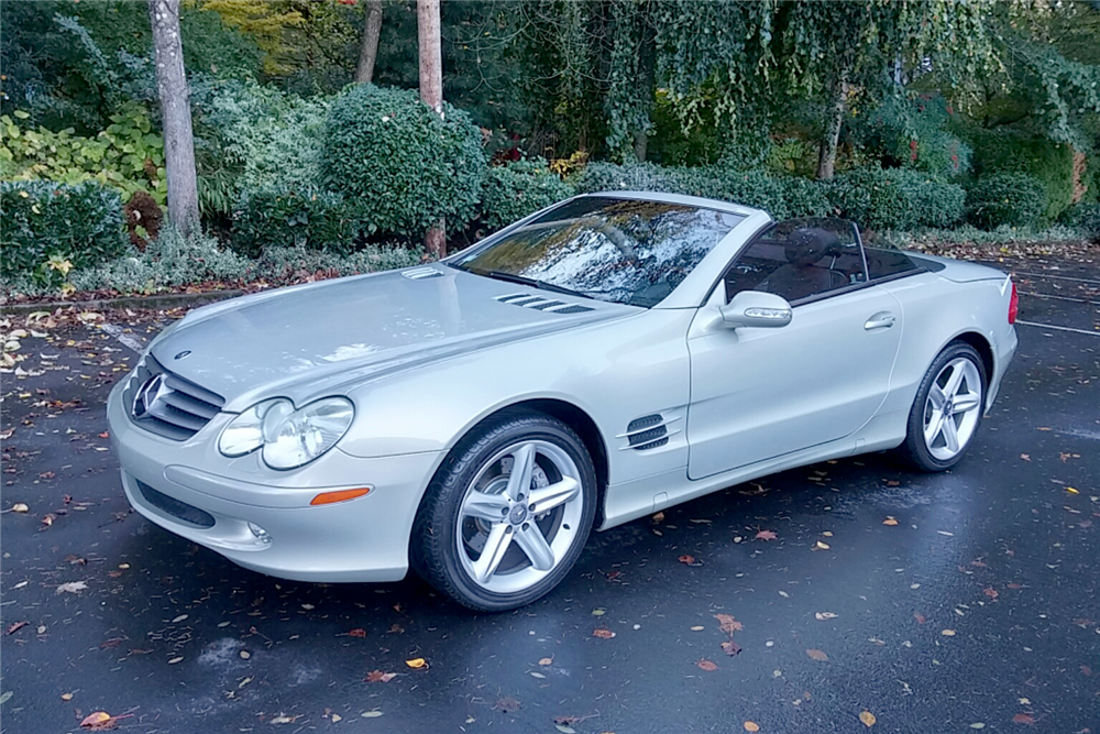 2003 MERCEDES-BENZ SL500 CONVERTIBLE