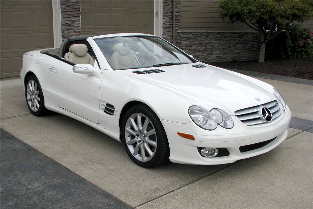 2007 MERCEDES-BENZ SL550 CONVERTIBLE