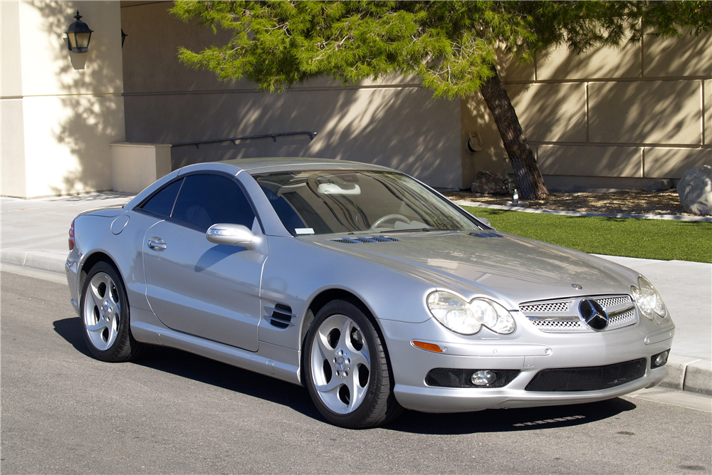 2005 MERCEDES-BENZ SL500 CONVERTIBLE