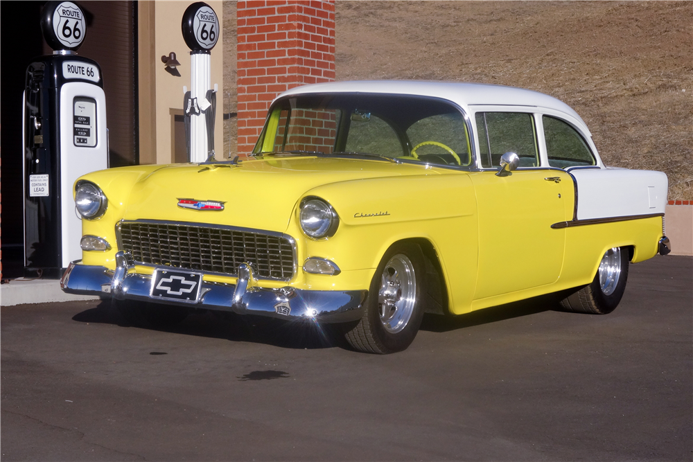 1955 CHEVROLET 210 CUSTOM 2-DOOR POST