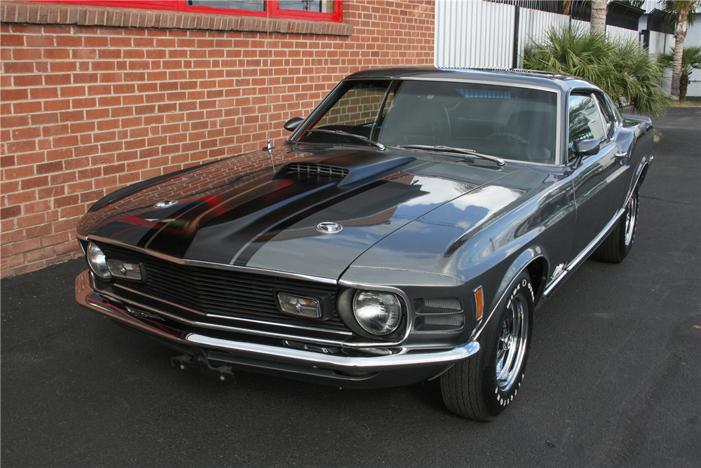 1970 FORD MUSTANG MACH 1 FASTBACK