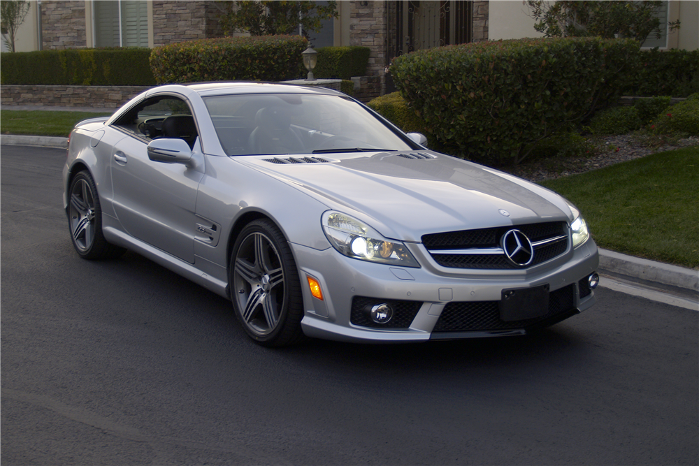 2009 MERCEDES-BENZ SL63 CONVERTIBLE