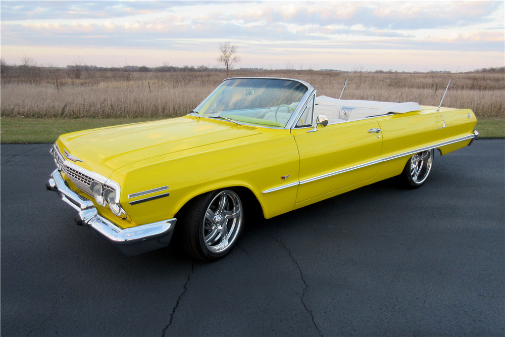 1963 CHEVROLET IMPALA SS CUSTOM CONVERTIBLE