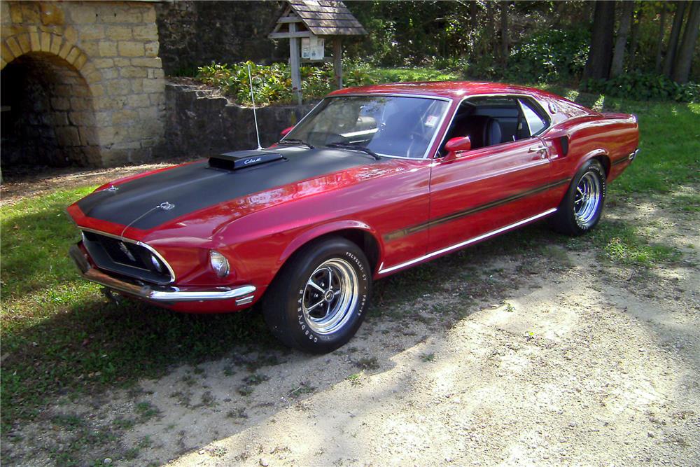 1969 FORD MUSTANG MACH 1 428 CJR FASTBACK