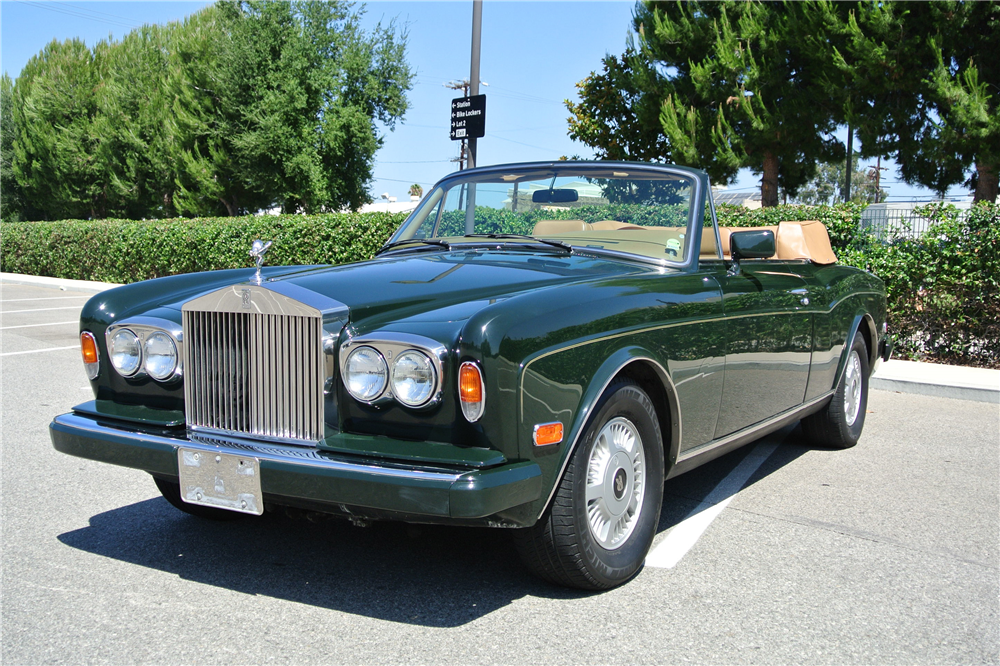 1988 ROLLS-ROYCE CORNICHE II CONVERTIBLE