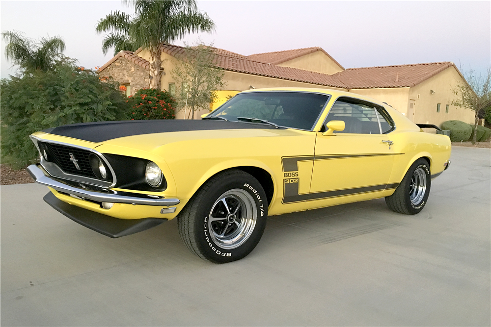 1969 FORD MUSTANG BOSS 302 FASTBACK