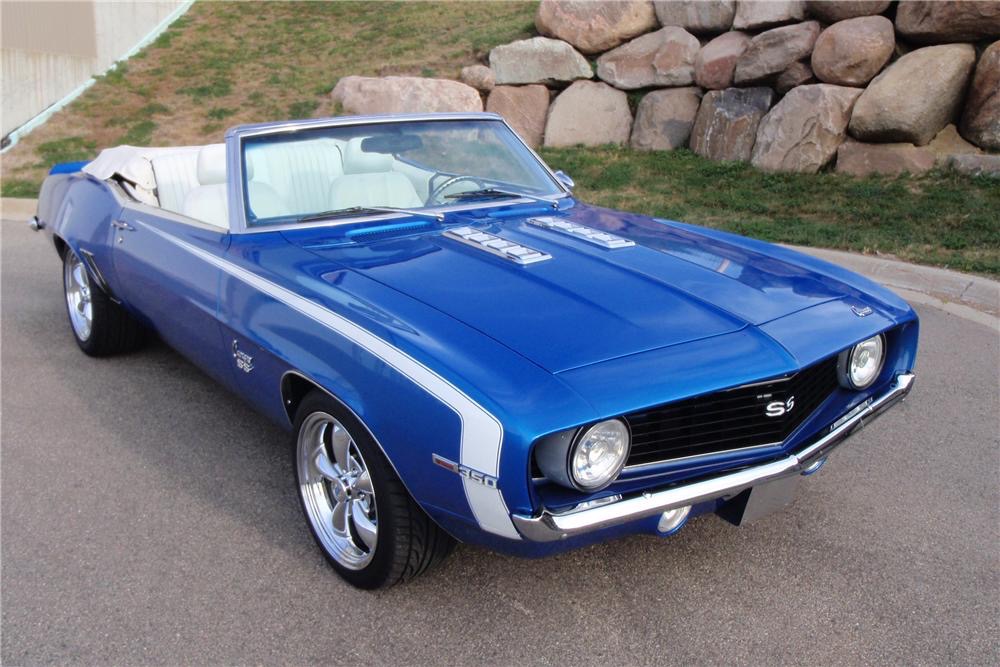 1969 CHEVROLET CAMARO CUSTOM CONVERTIBLE