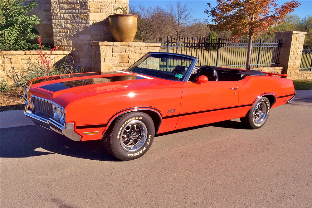 1970 OLDSMOBILE 442 CONVERTIBLE