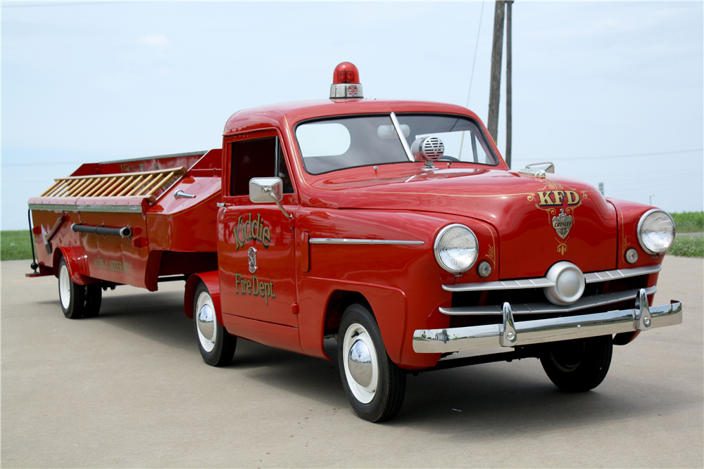 1952 CROSLEY CD KIDDEE HOOK & LADDER FIRE TRUCK