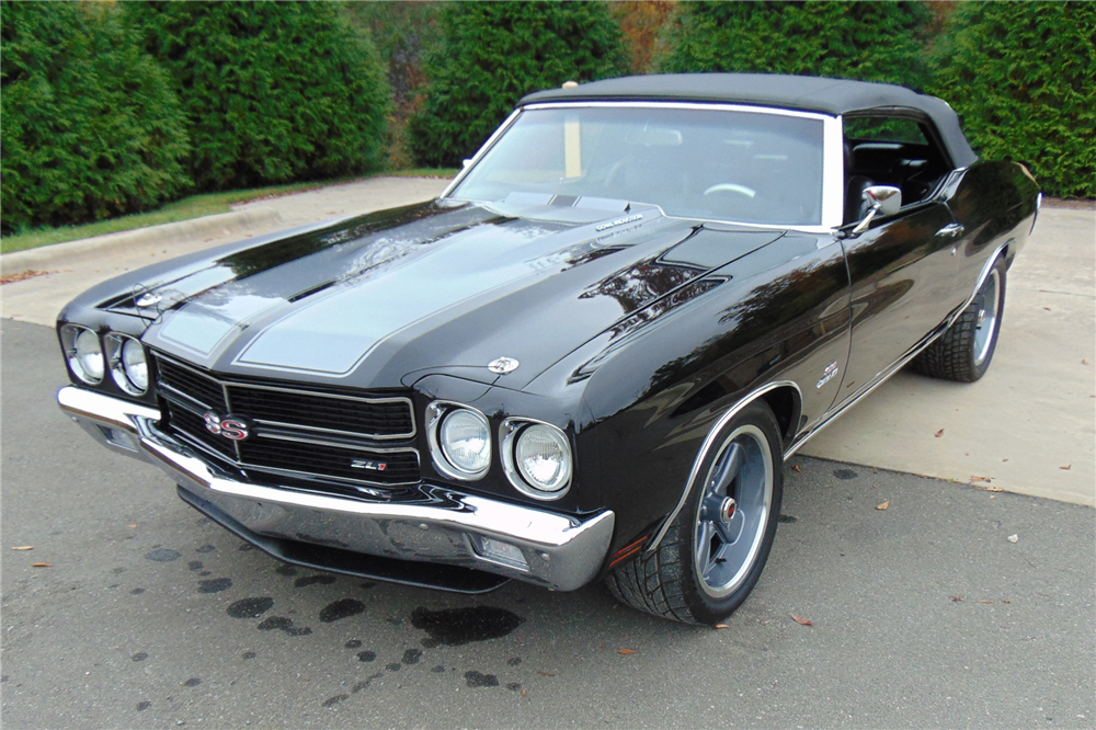 1970 CHEVROLET CHEVELLE CUSTOM CONVERTIBLE