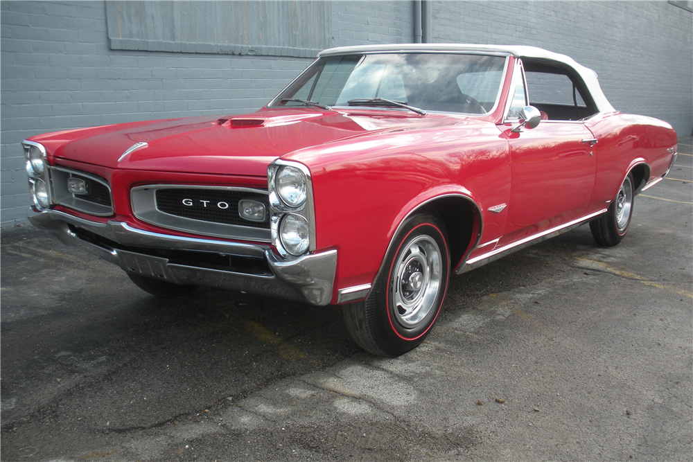 1966 PONTIAC GTO CONVERTIBLE