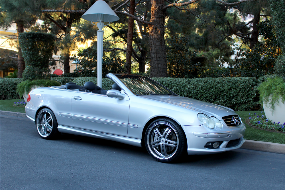 2005 MERCEDES-BENZ CLK 55 AMG CONVERTIBLE