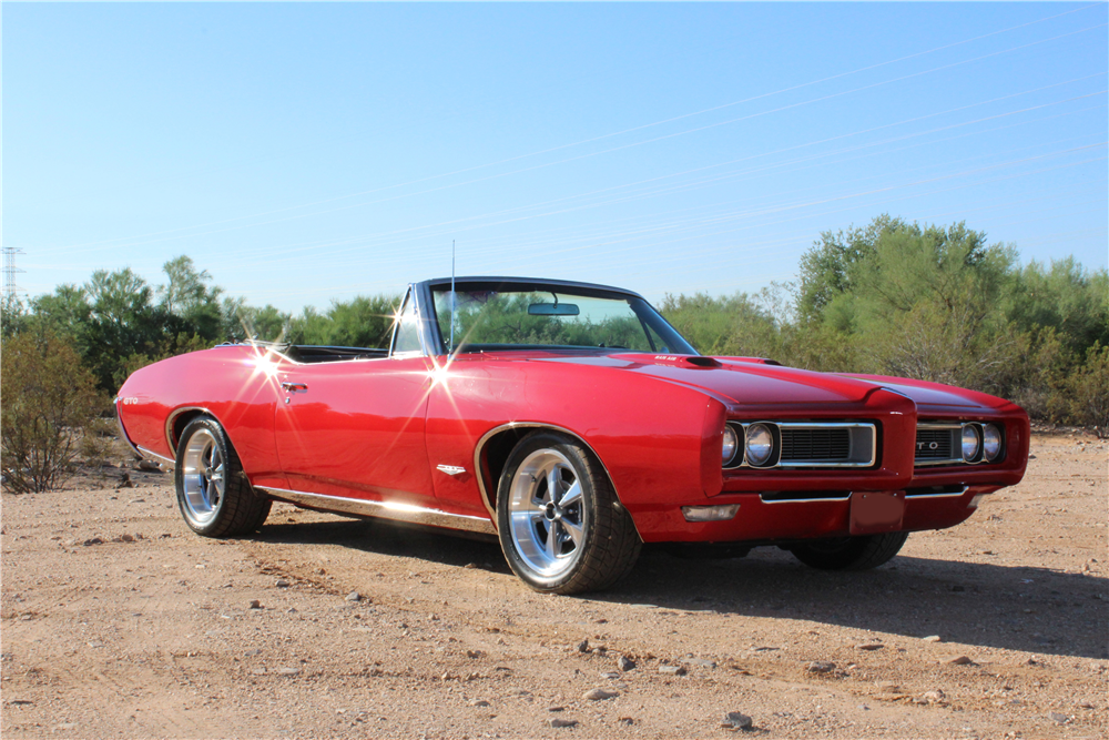 1968 PONTIAC GTO CONVERTIBLE