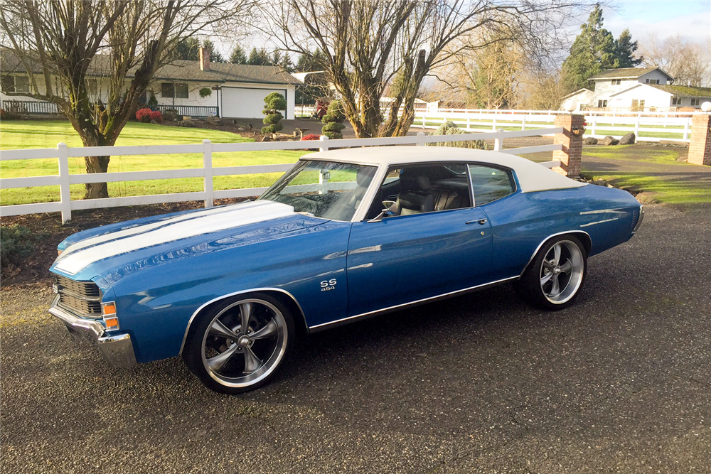 1971 CHEVROLET CHEVELLE MALIBU CUSTOM COUPE