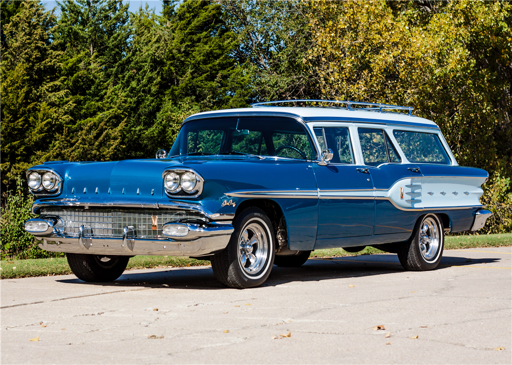 1958 PONTIAC STAR CHIEF CUSTOM SAFARI WAGON